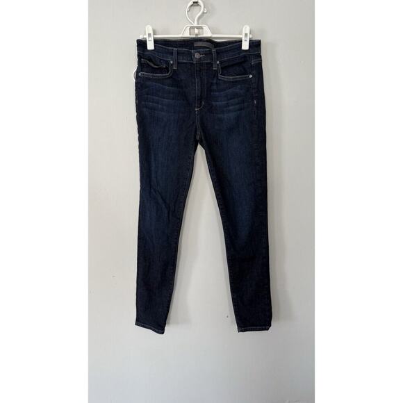 Joe's Jeans Womens Size 30 Octavia Skinny Ankle Fray Dark Wash 1705 - Picture 2 of 13